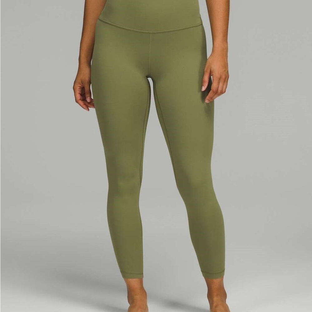 Olive Green Women's Leggings